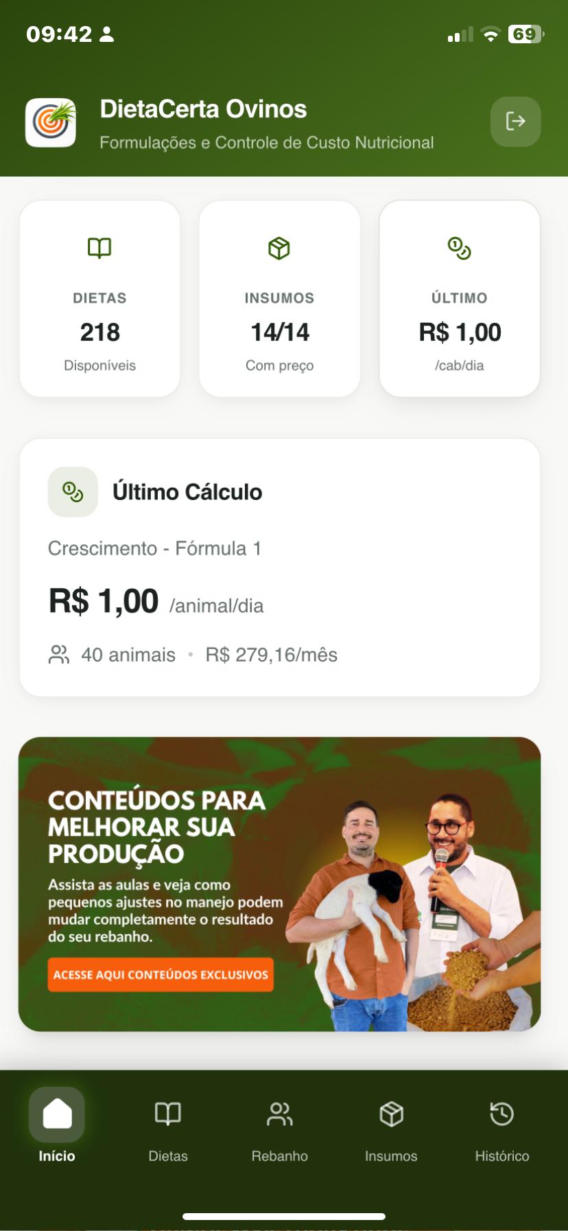 +200 Formulações